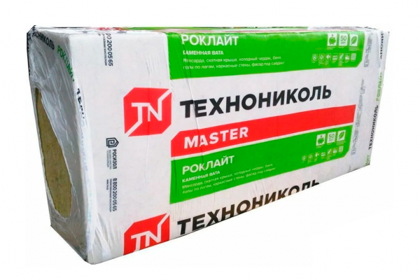 Плиты минераловатные "Роклайт" 100*600*1200 мм (4 плит) 2.88м2